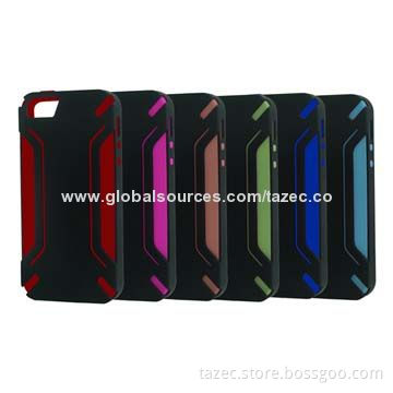 Silicone Cases for iPhone 5/5S, Easy Usage, Different Colors Available